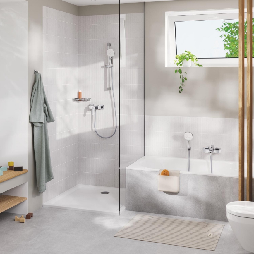 GROHE 40809000 - Žičani držač sapuna SELECTION CUBE 20 × 20 cm sjajni krom