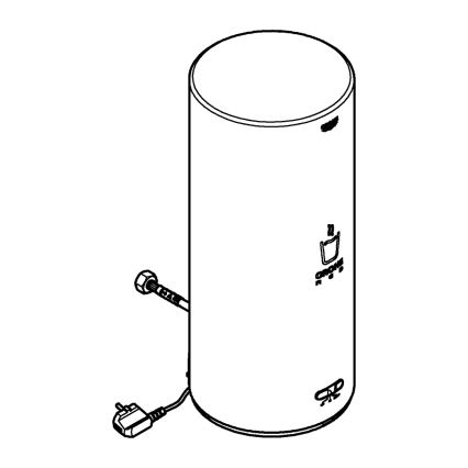 GROHE 40831001 - Spremnik RED 7 l, nehrđajući čelik