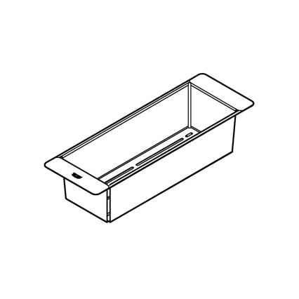 GROHE 40852SD0 - Višenamjensko cjedilo 450 × 150 × 100 mm nehrđajući čelik