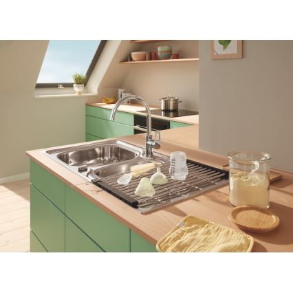 GROHE 40856SD0 - Ocjeđivač 450 × 348 mm, brušeni nehrđajući čelik