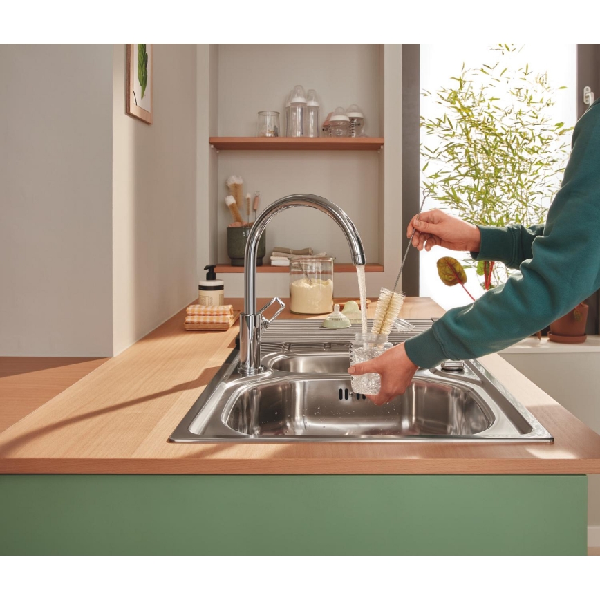 GROHE 40856SD0 - Ocjeđivač 450 × 348 mm, brušeni nehrđajući čelik