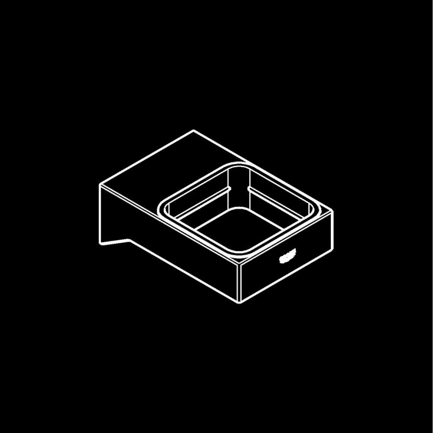 GROHE 40865000 - Držač SELECTION CUBE sjajni krom