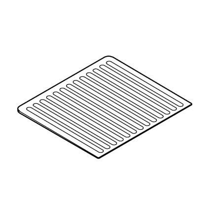 GROHE 40871K00 - Keramička ocjedna ploča 450 x 400 mm, crna