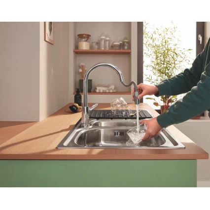 GROHE 40871K00 - Keramička ocjedna ploča 450 x 400 mm, crna