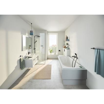 GROHE 409752430 - Držač ručnika START CUBE 18,8 x 13,8 cm crni
