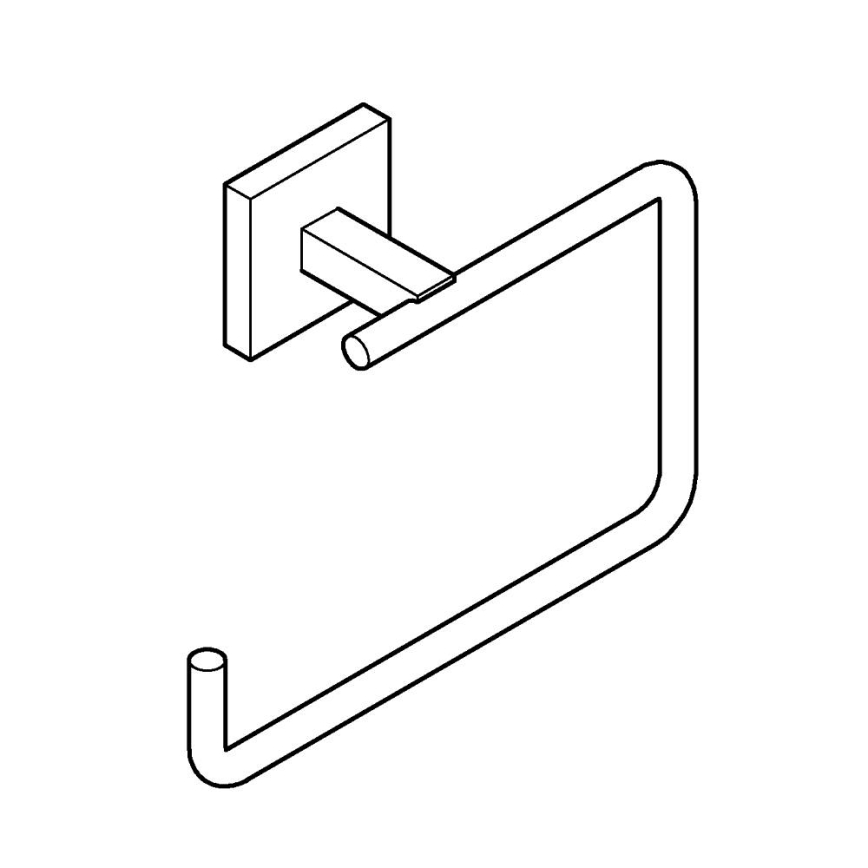 GROHE 40975DC0 - Držač ručnika START CUBE nehrđajući čelik