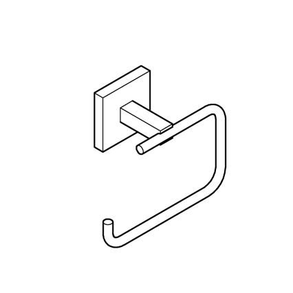 GROHE 409782430 - Držač toaletnog papira START CUBE crni