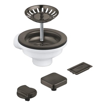 GROHE 40996AL0 - Odvodni komplet za kuhinjske sudopere grafit