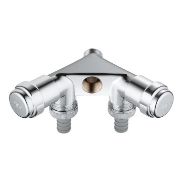 GROHE 41020000 - Dvostruki ventil EGGEMANN 12” sjajni krom