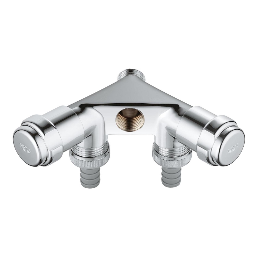 GROHE 41020000 - Dvostruki ventil EGGEMANN 12” sjajni krom