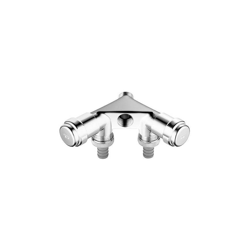 GROHE 41020000 - Dvostruki ventil EGGEMANN 12” sjajni krom