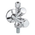 GROHE 41073000 - Kombinirani kutni ventil WAS 12” × 38” sjajni krom