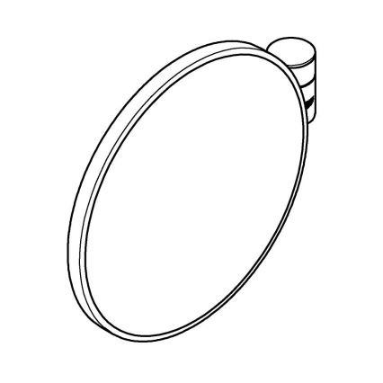 GROHE 41077000 - Kozmetičko ogledalo SELECTION 20 × 20 cm sjajni krom