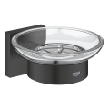 GROHE 410962430 - Posuda za sapun START CUBE 110 x 56 x 125 mm crna