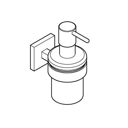GROHE 41098DC0 - Dozator tekućeg sapuna START CUBE 160 ml nerez