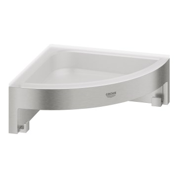 GROHE 41106DC0 - Ugaona polica za tuš START CUBE 200 x 200 x 60 mm nehrđajući čelik