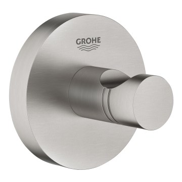 GROHE 41173DC0 - Kuka za bademantil START nehrđajući čelik