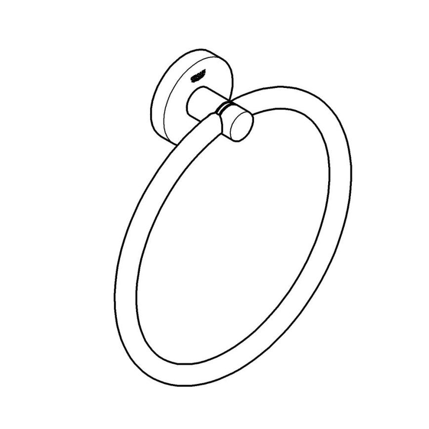 GROHE 41174000 - Držač ručnika START 180 mm, sjajni krom