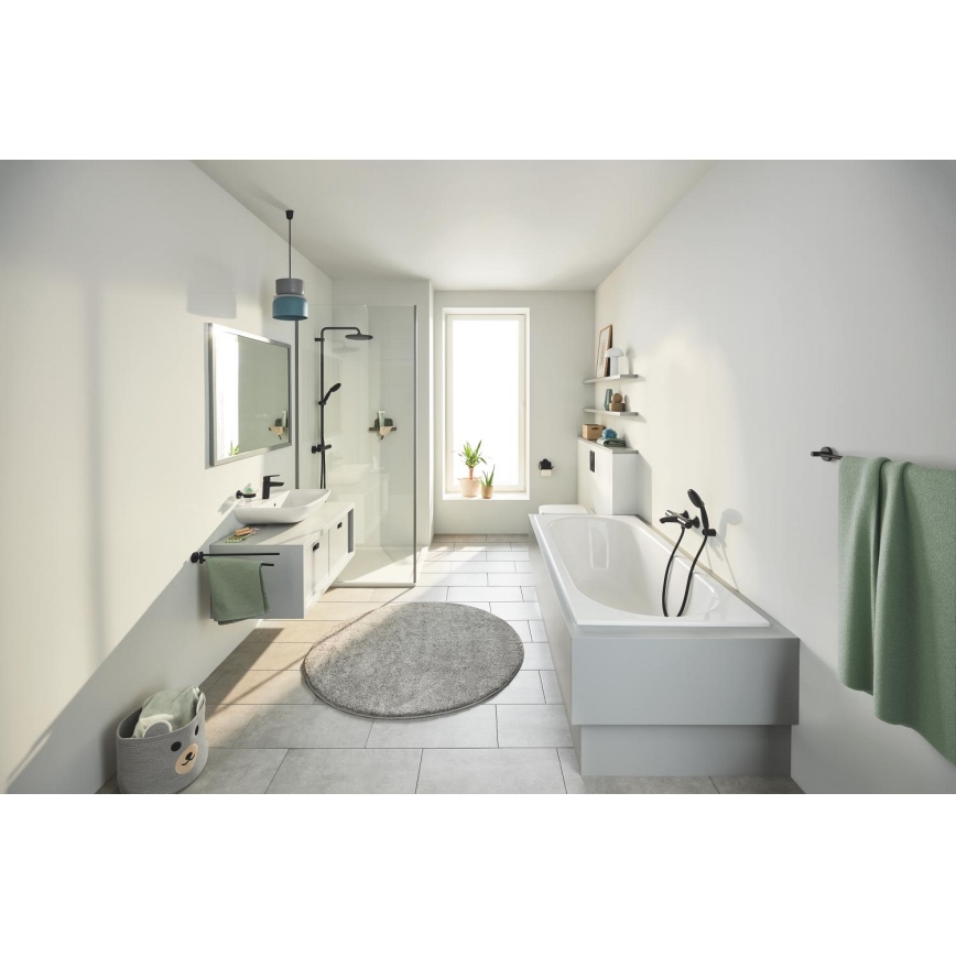 GROHE 411872430 - Držač za ručnike START 854 mm crni