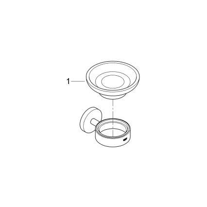GROHE 41193000 - Posuda za sapun ESSENTIALS sjajni krom