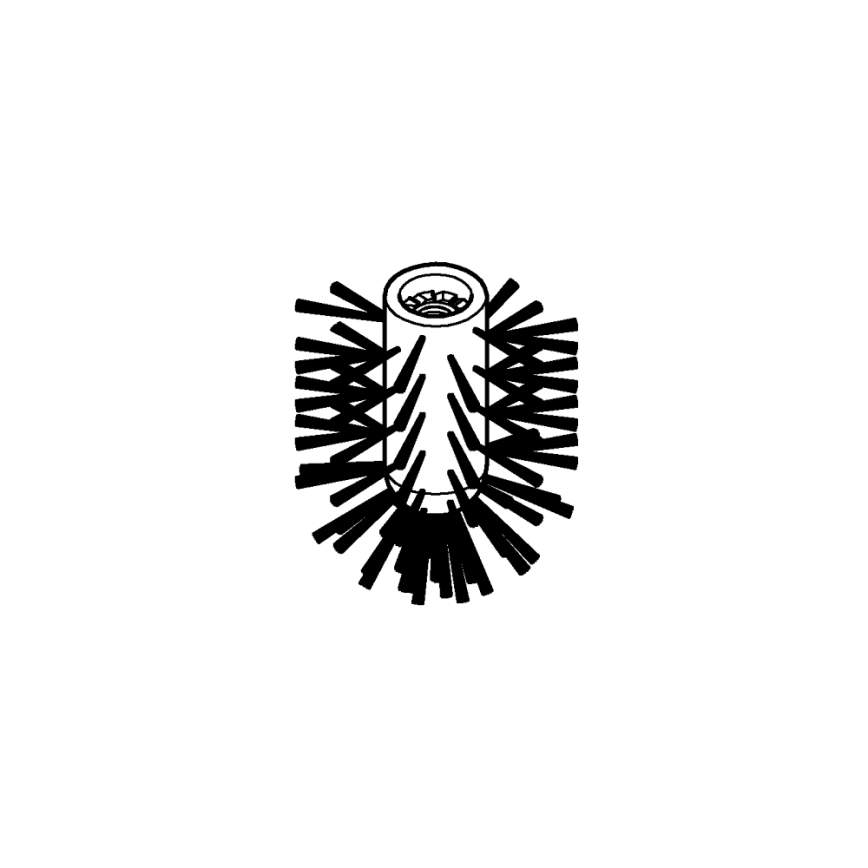 GROHE 41201KS0 - Zamjenska četka START crna