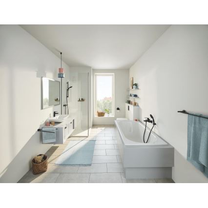 GROHE 412032430 - Dvokraki držač za ručnike START 654 mm crni