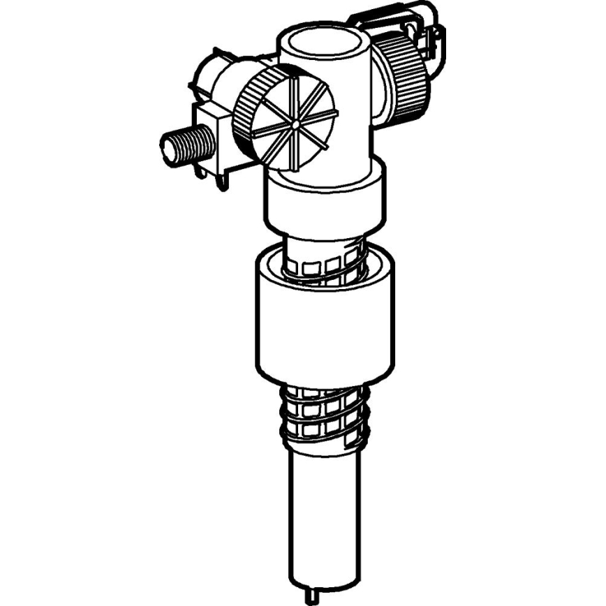 GROHE 43537000 - Bijeli ventil za punjenje
