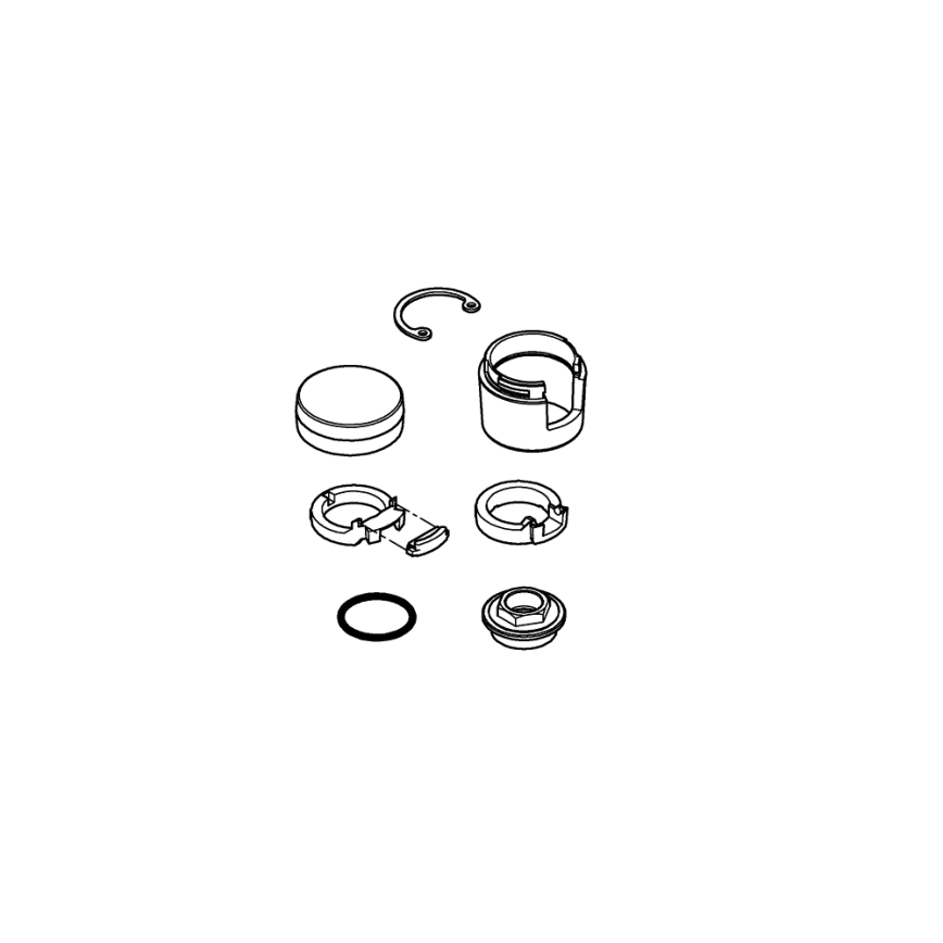 GROHE 46023000 - jednoručna miješalica EUROMIX, sjajni krom