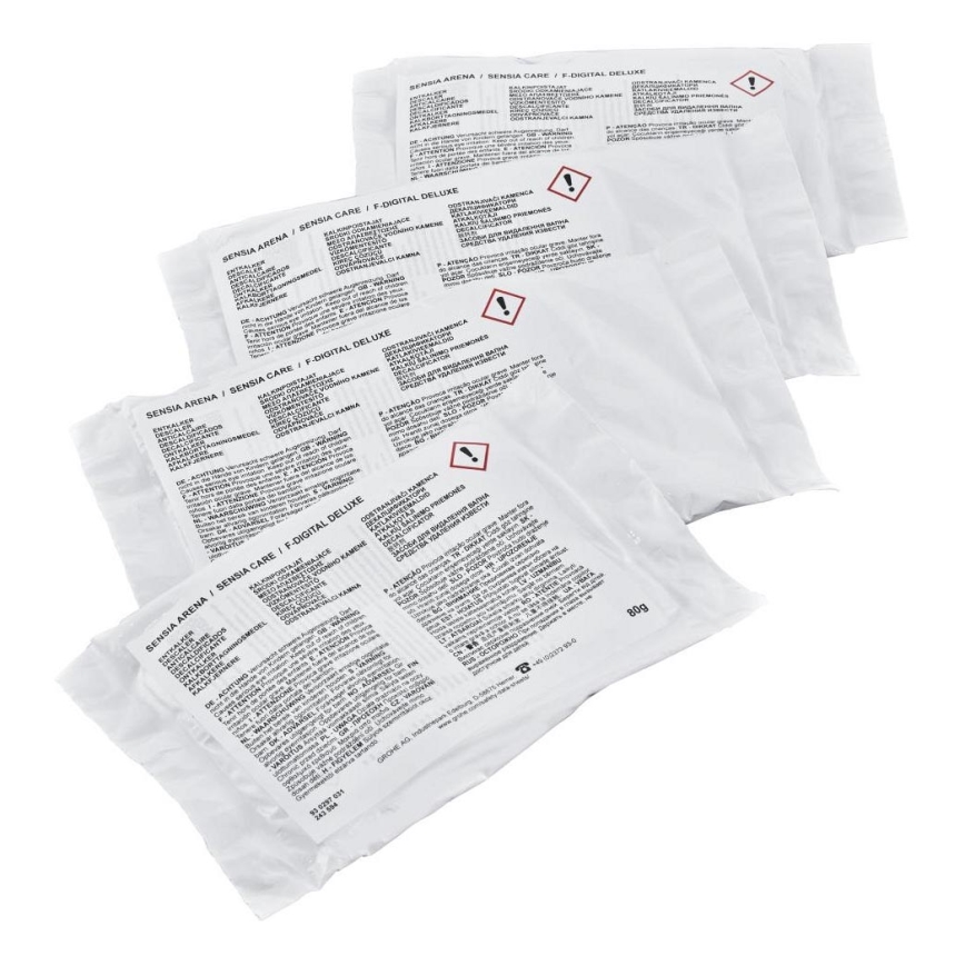 GROHE 4697700M - sredstvo za uklanjanje kamenca SENSIA ARENA 4 × 80 g bijelo