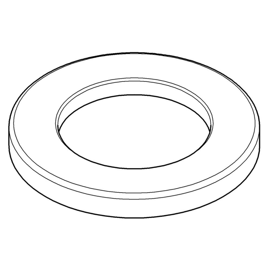 GROHE 48165000 - Podložna ploča za jednoručne slavine za umivaonik i bide, krom