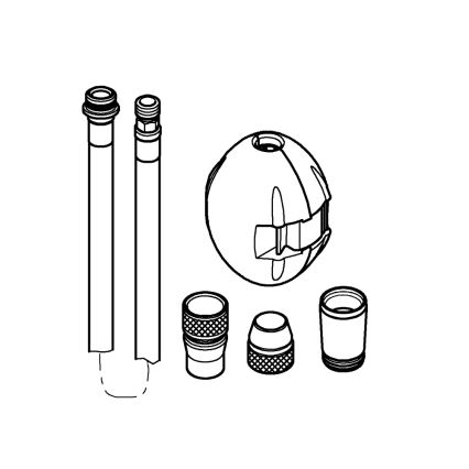 GROHE 48293000 - Univerzalno tuš crijevo 1425 mm, sjajni krom