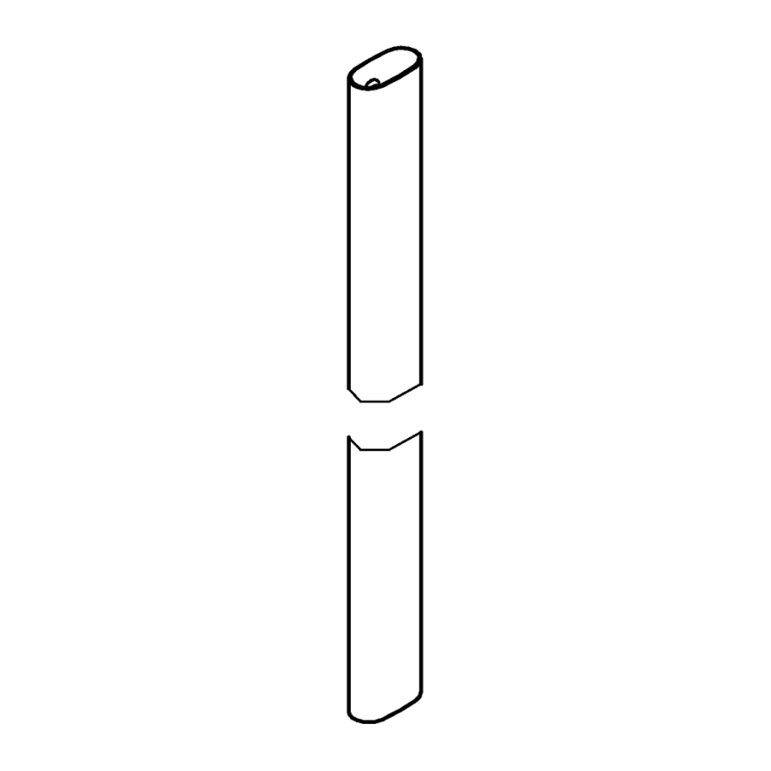 GROHE 48349000 - Cijev za tuš RAINSHOWER SMARTCONTROL 806 mm polirani krom