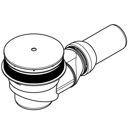 GROHE 49534000 - Odvodni set za univerzalne tuš kade Ø 112 mm, krom