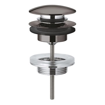 GROHE 65807A00 - Garnitura za odvod za umivaonike s preljevom s automatskim zatvaračem, grafit