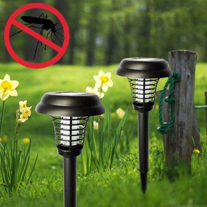 Grundig 12217 - LED Solarna lampa i zamka za insekte LED/1xAA