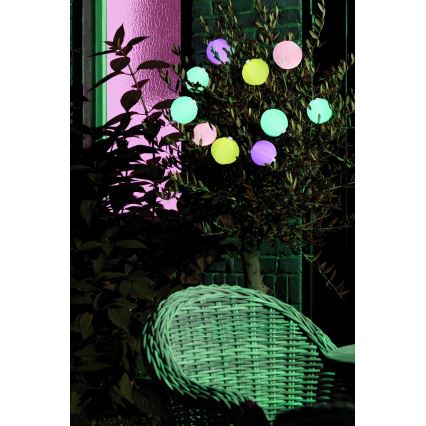 Grundig 14106 - LED Solarni lanac 2,4m 10xLED/1,2V