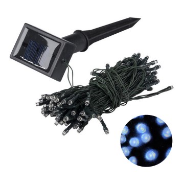 Grundig 2 - LED solarni lanac 50xLED/1,2V IP44 plava