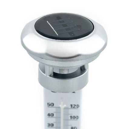 Grundig 89640 - LED solarna svjetiljka s termometrom LED/1,2V 600 mAh IP44