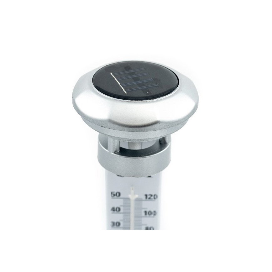 Grundig 89640 - LED solarna svjetiljka s termometrom LED/1,2V 600 mAh IP44