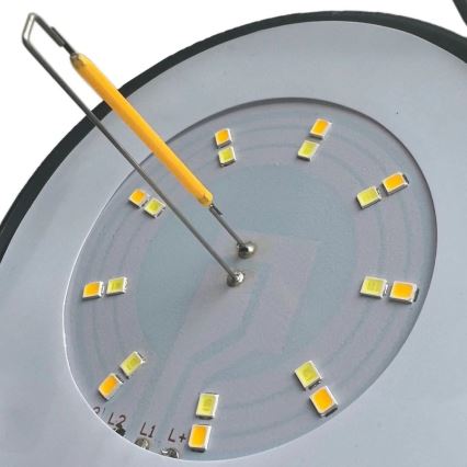 Grundig - LED kamperska svjetiljka LED/3xAA 3000/4500/6000K IP44 crna