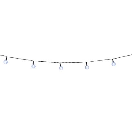 Grundig - LED Prigušivi solarni lanac 50xLED/8 funkcija 9,35m topla bijela + daljinski upravljač