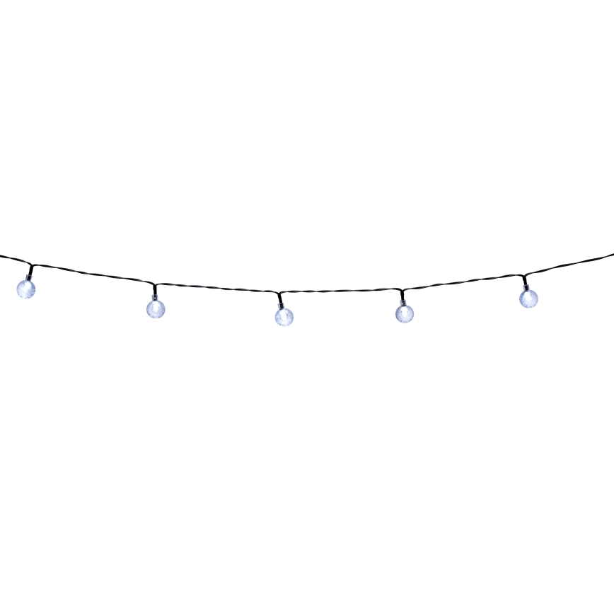 Grundig - LED Prigušivi solarni lanac 50xLED/8 funkcija 9,35m topla bijela + daljinski upravljač