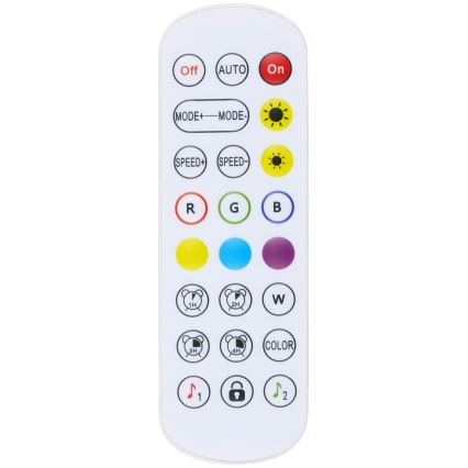 Grundig - LED RGB podna lampa s mogućnošću prigušivanja LED/5W/5V + daljinski upravljač