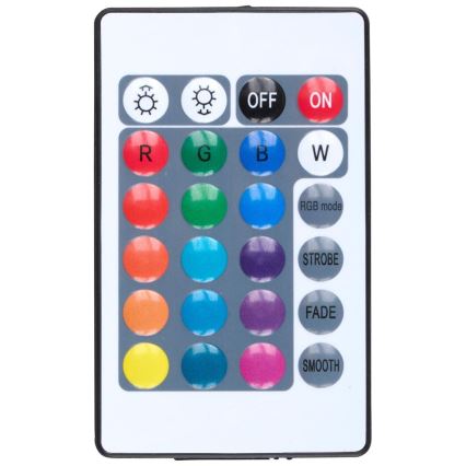 Grundig - LED RGBW Prigušiva stojeća lampa LED/10W/5V crna + daljinski upravljač