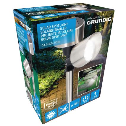 Grundig - LED Solarna lampa LED/1,2V