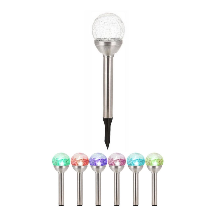 Grundig - LED Solarna svjetiljka 1xLED/1,2V multicolor