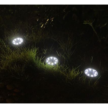 Grundig - LED solarna svjetiljka 8xLED/1xAA 600 mAh