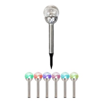 Grundig - LED solarna svjetiljka LED/1,2V 600 mAh višebojna