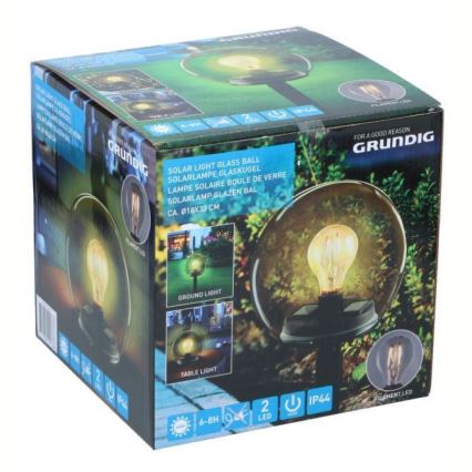 Grundig - LED solarna svjetiljka LED/3,7V 500 mAh IP44
