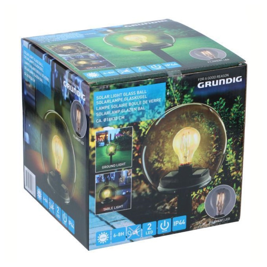 Grundig - LED Solarna svjetiljka LED/3,7V IP44